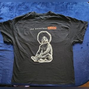 Notorious BIG Biggie Biggie Smalls Black Men's 3XL‎ Short Sleeve T-shirt